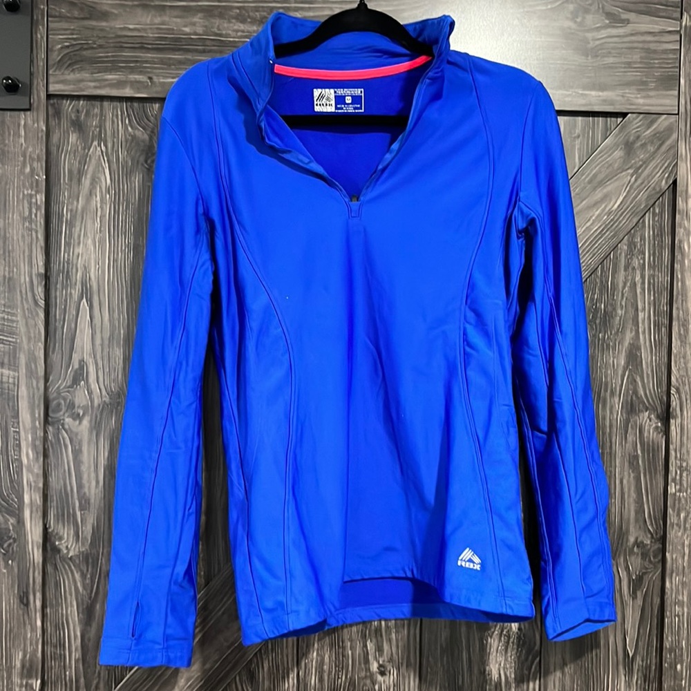 RBX Womens (Size M) Blue Quarter Zip